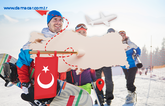 Winterurlaubsrouten in Türkiye